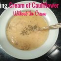 Clean Eating Cauliflower Soup